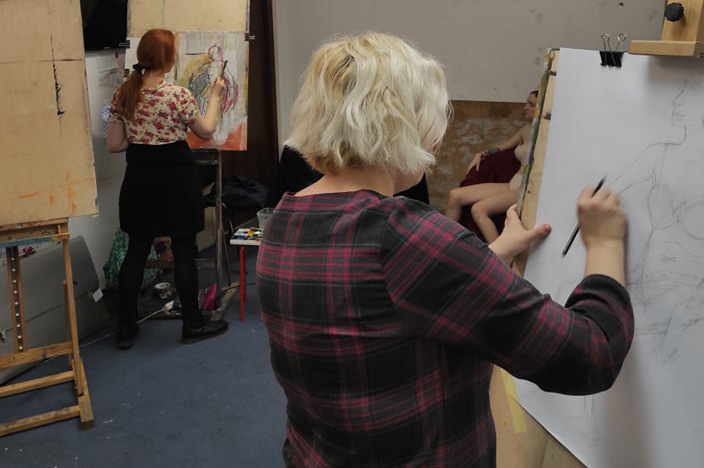 lekcje rysunku i malarstwa dla dorosłych w Warszawie